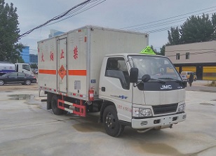 国五江铃蓝牌爆破器材运输车