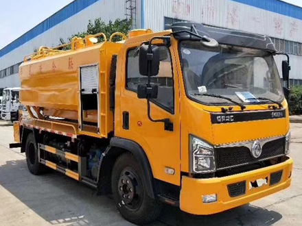 国六5方东风福瑞卡清洗吸污车