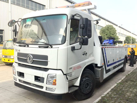 国五东风天锦拖吊联体清障车