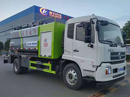 国五7方东风天锦清洗吸污车