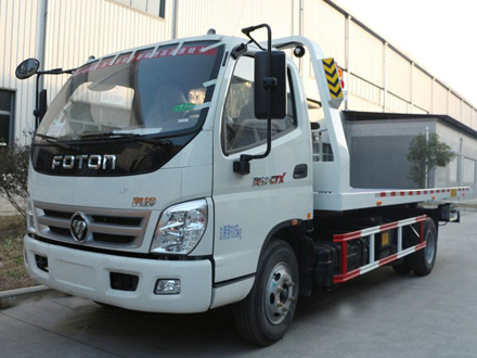 国五福田奥铃一拖二清障车