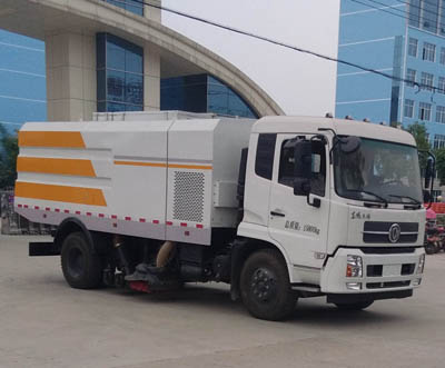 国五康机190马力东风天锦12方扫路车