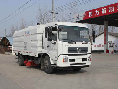 国五12方东风天锦环卫扫路车4水8尘